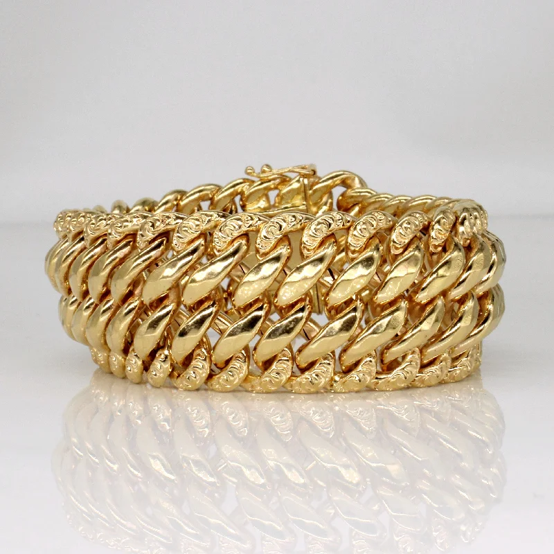 18k Yellow Gold Bracelet | 7" |