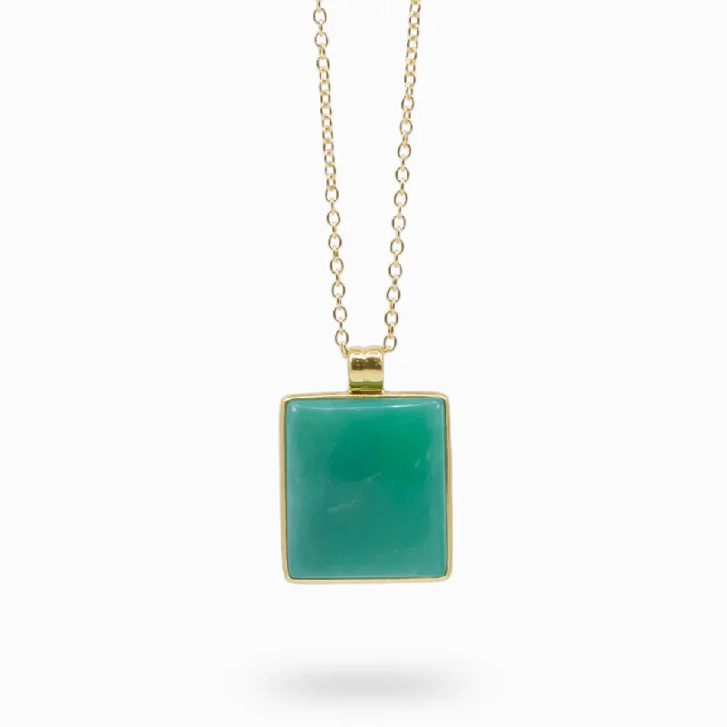 Chrysoprase Necklace