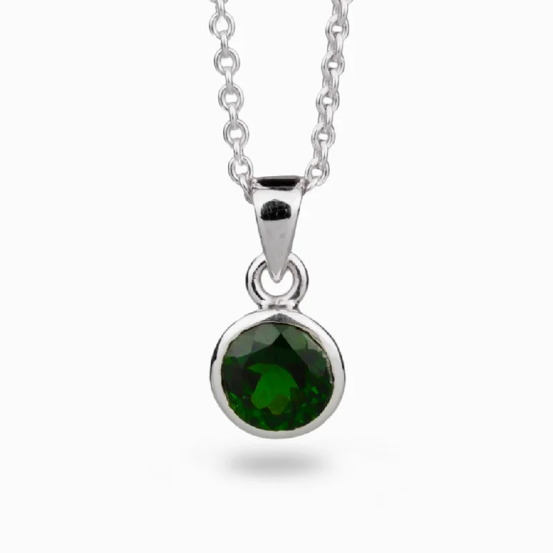 Chrome Diopside Necklace