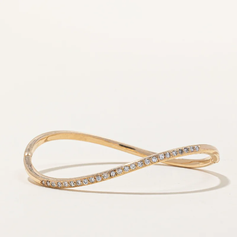 Curved Diamond Bangle | 0.25ctw | 6.5" |