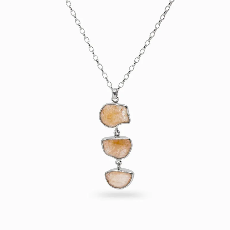 Grossular Garnet Necklace