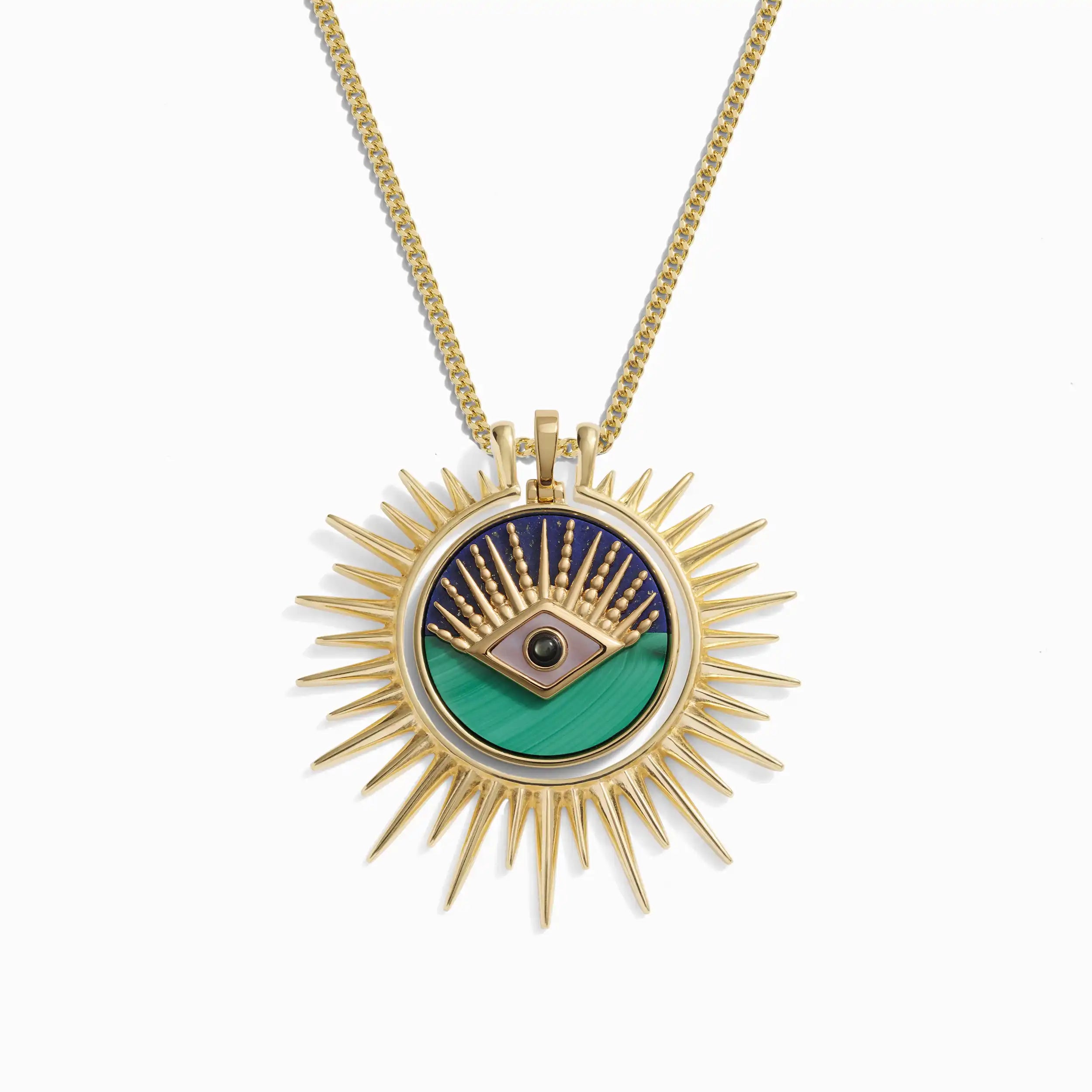 All-Seeing Eye Halo Necklace