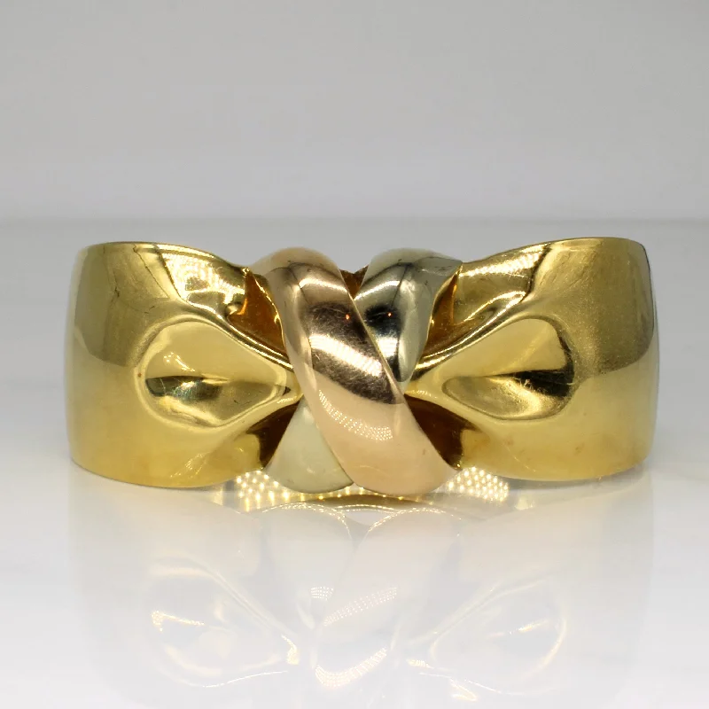 18k Multi Tone Gold Bracelet | 7" |