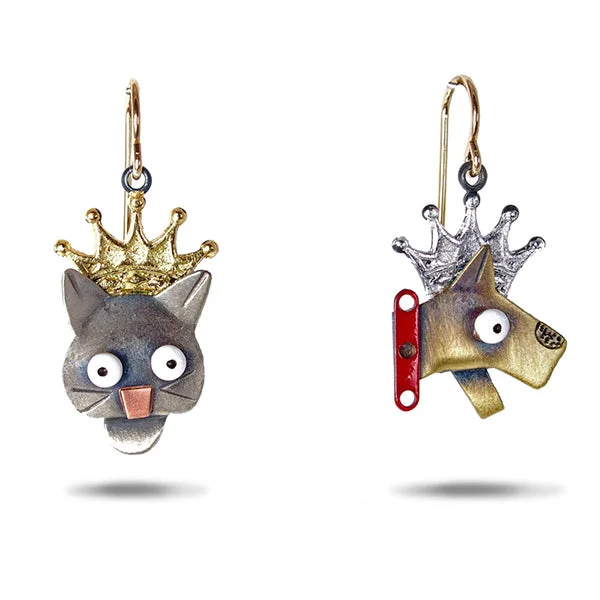 Reigning Cats & Dogs Earrings