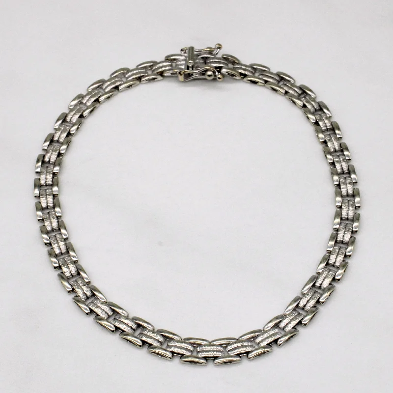 18k White Gold Bracelet | 8" |