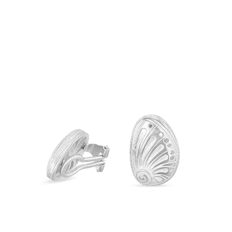 Ormer Clip Earrings