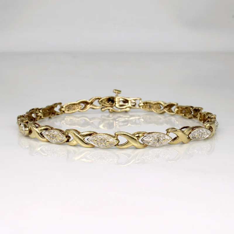 Diamond Bracelet | 0.13ctw | 7" |