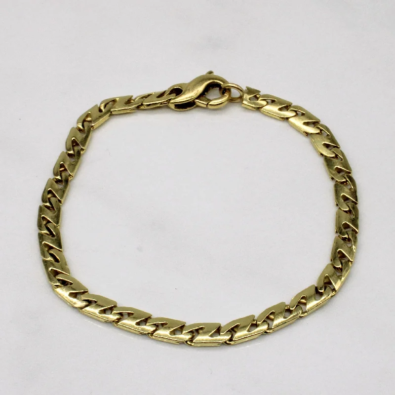 18k Yellow Gold Bracelet | 7.25" |