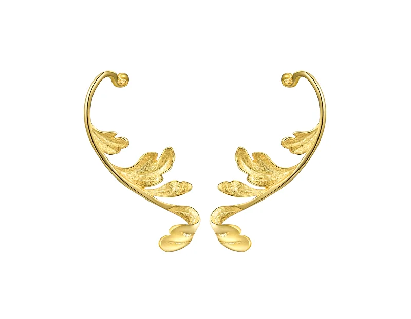 Acanthus Leaf Earring