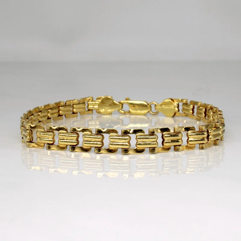 18k Yellow Gold Bracelet | 8.5" |