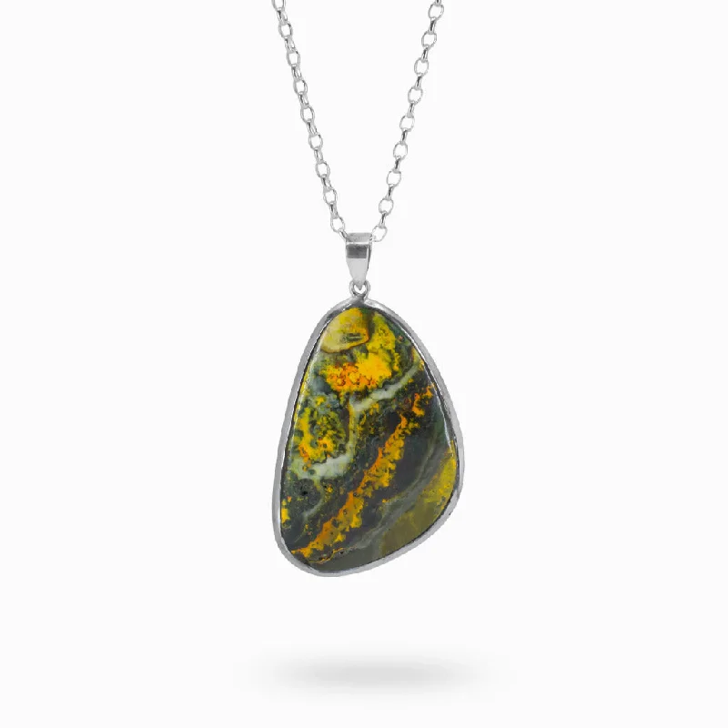 Bumblebee Jasper Necklace