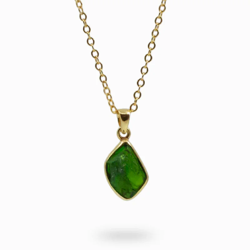 Chrome Diopside Necklace