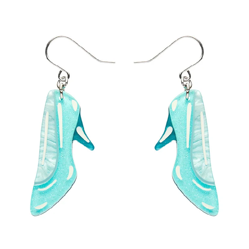 Erstwilder x Pete Cromer Fairy Tales - If the Shoe Fits Drop Earrings