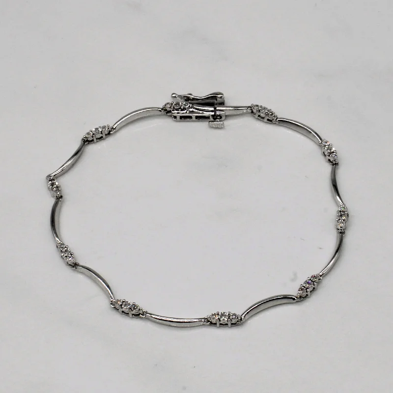 Diamond Bracelet | 0.15ctw | 7" |