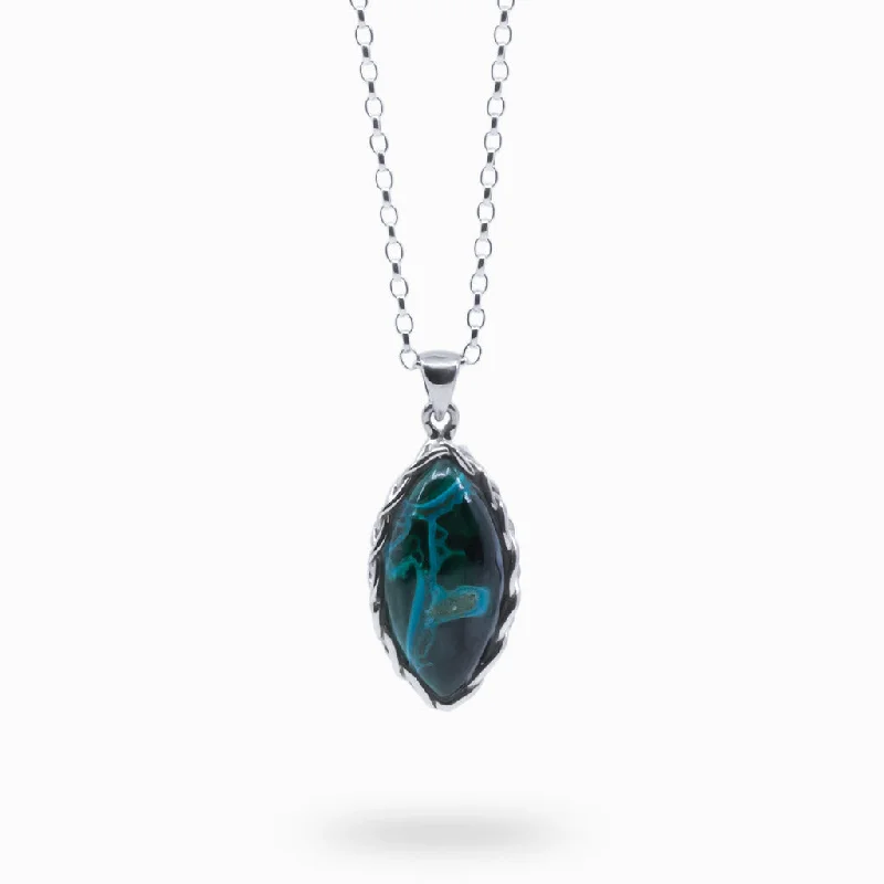 Chrysocolla Malachite Necklace