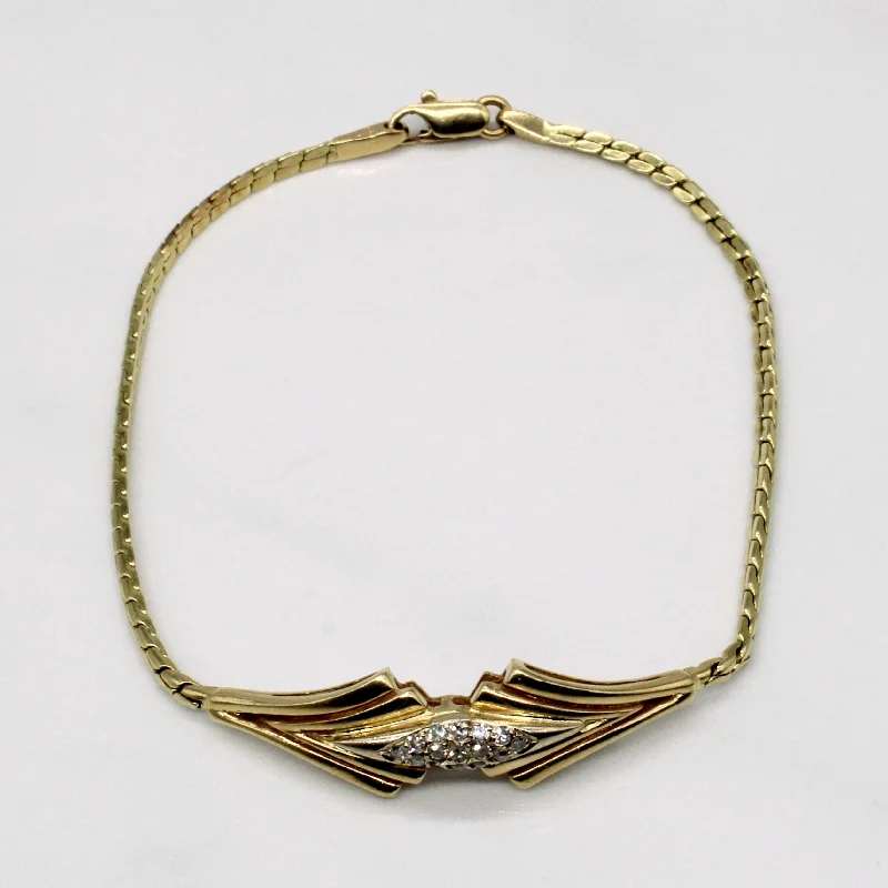 Diamond Bracelet | 0.12ctw | 7.25" |