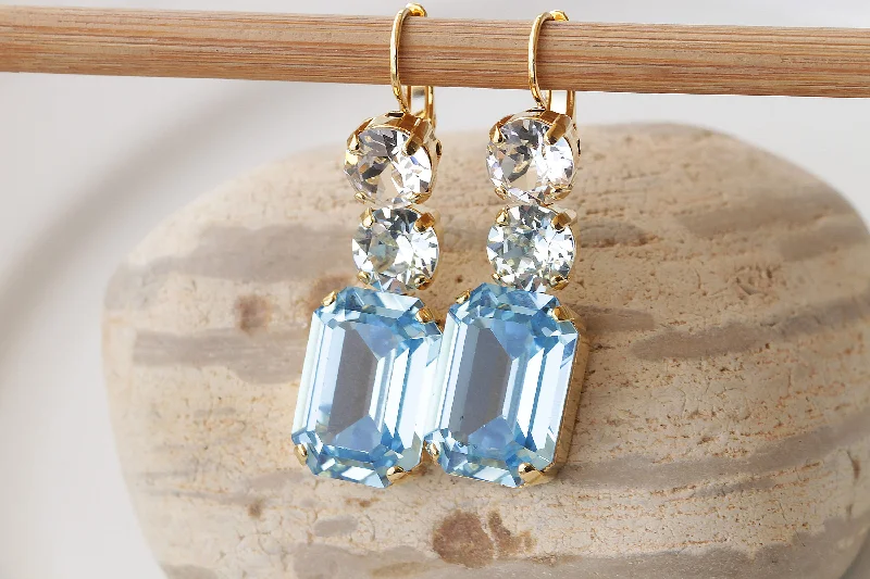 AQUAMARINE EARRINGS