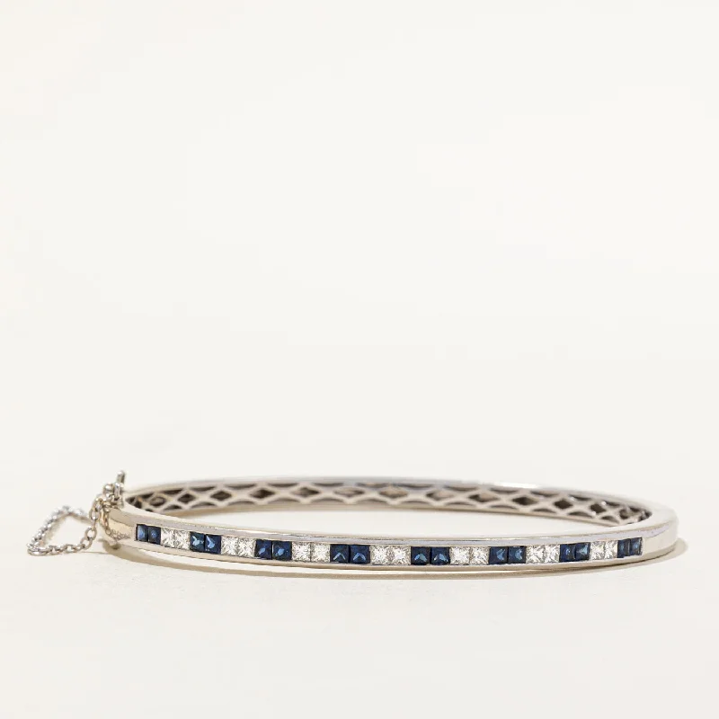 Birks' Sapphire & Diamond Bracelet | 0.75ctw, 0.66ctw | 7.5" |