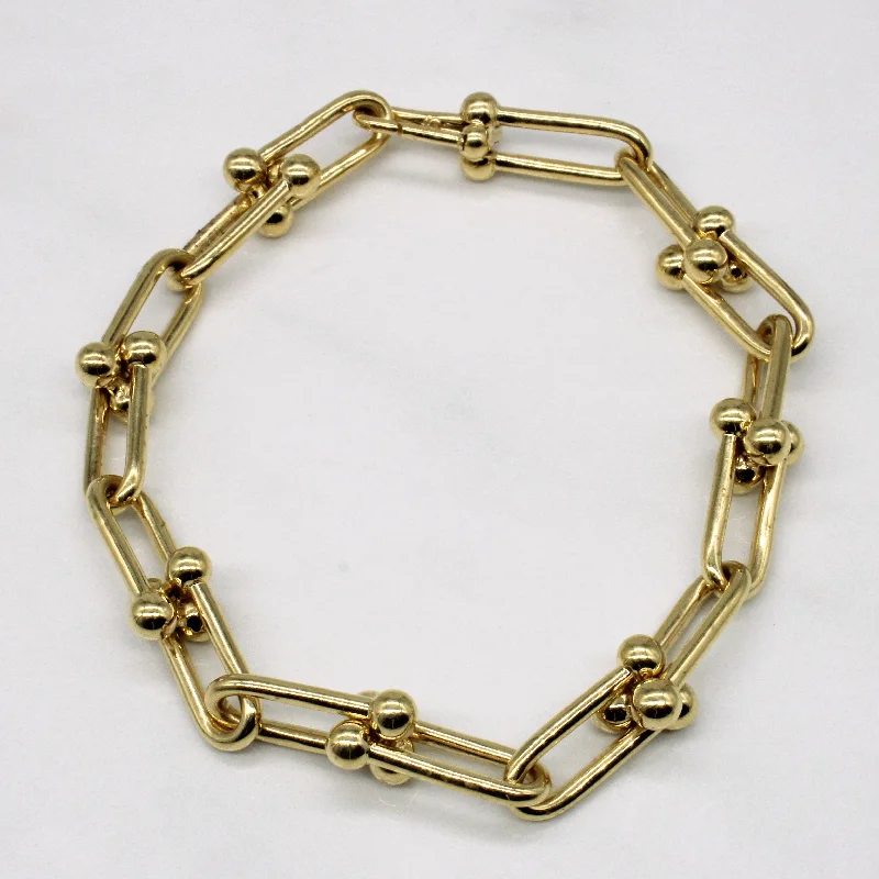 18k Yellow Gold Bracelet | 8" |