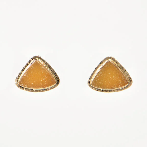 Apricot Quartz Earrings