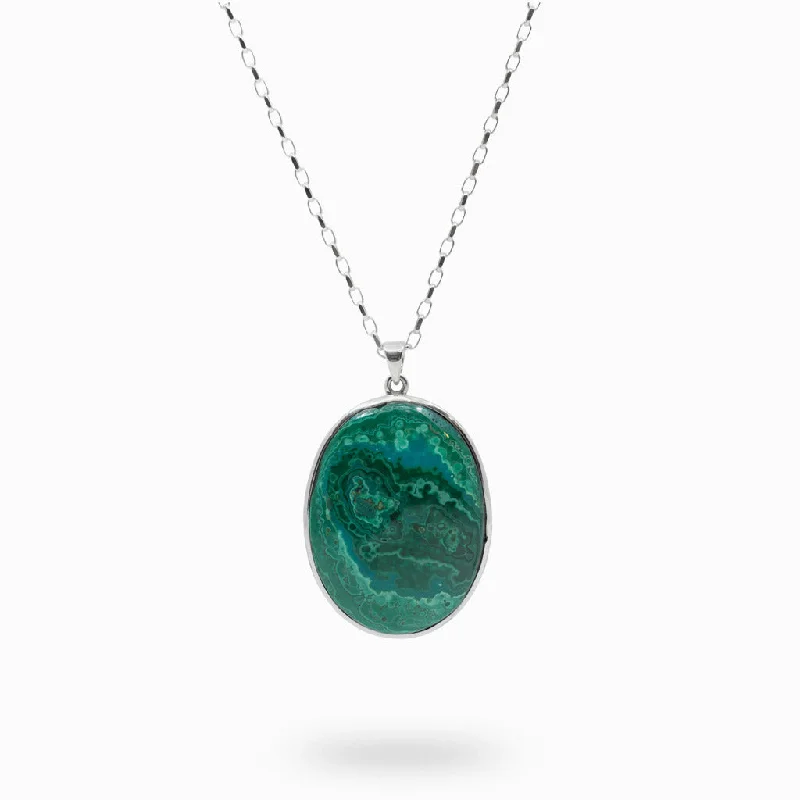 Chrysocolla Malachite Necklace