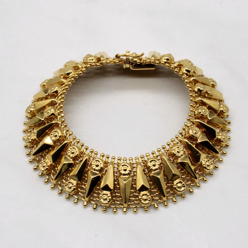 18k Yellow Gold Bracelet | 7.5" |