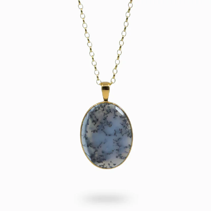 Dendritic Opal Necklace