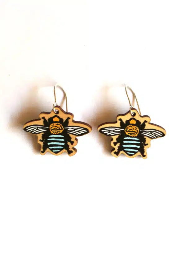 To the Trees Dangles - Blue Banded Bee Small