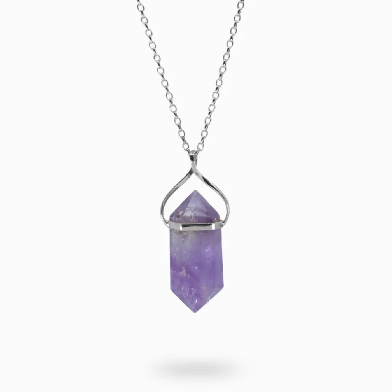 Amethyst Point Necklace