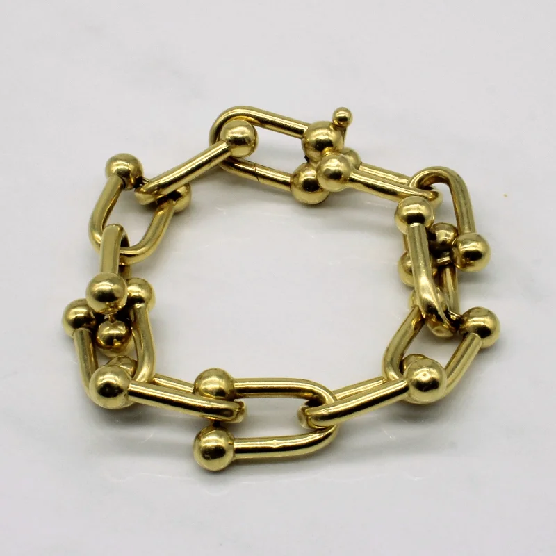 18k Yellow Gold Bracelet | 7.5" |