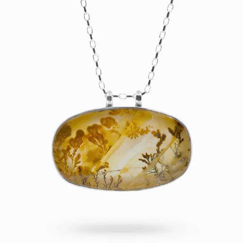 Dendritic Quartz Necklace