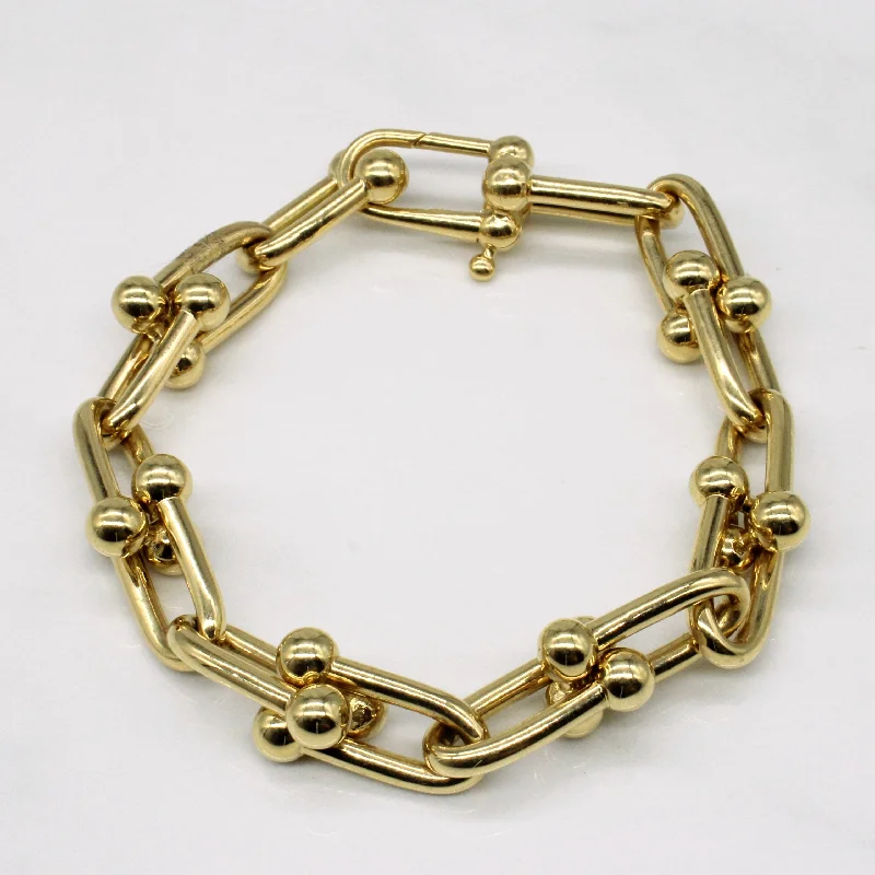 18k Yellow Gold Bracelet | 8" |