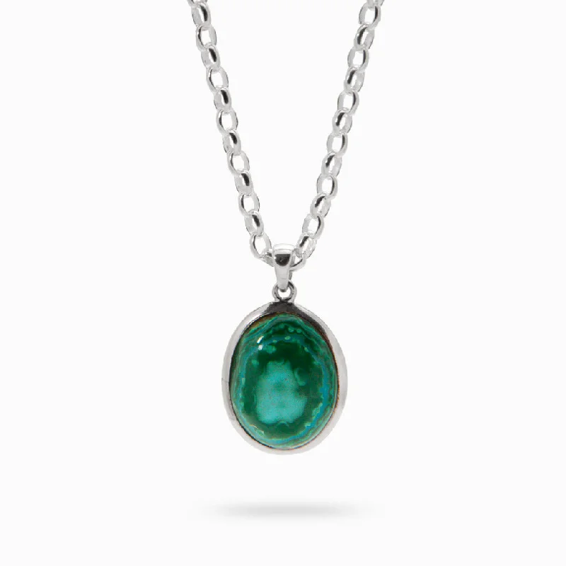 Chrysocolla Malachite Necklace