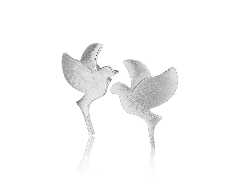 Dove Stud Earring