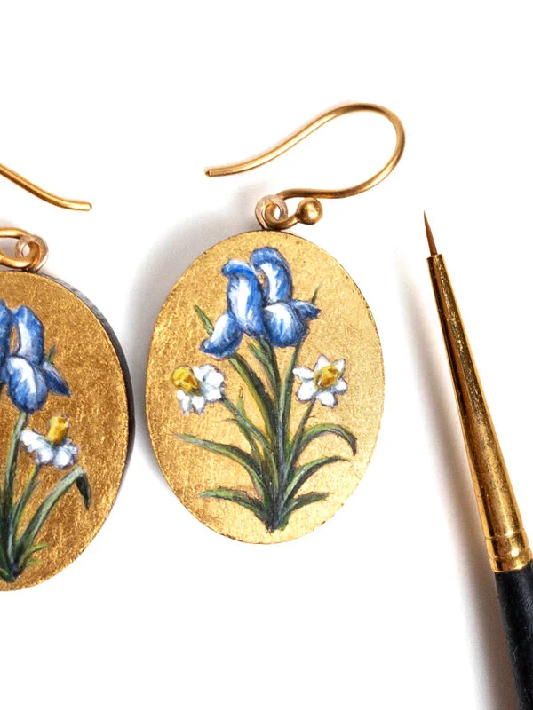 Iris  Earrings