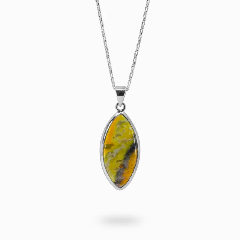 Bumblebee Jasper Necklace