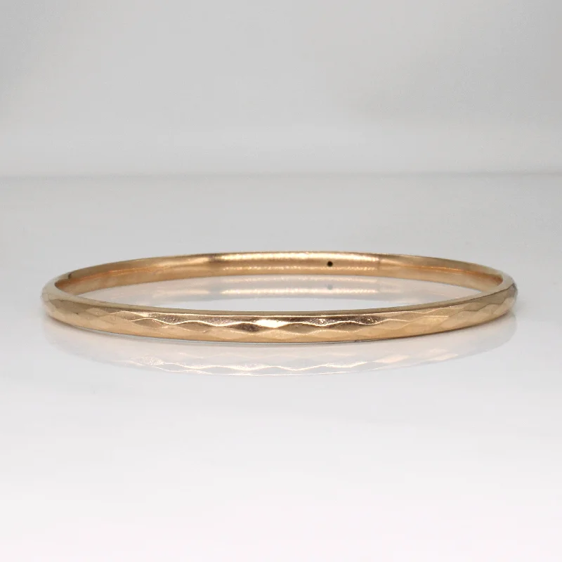 1935 Birmingham 9k Yellow Gold Bracelet | 9" |