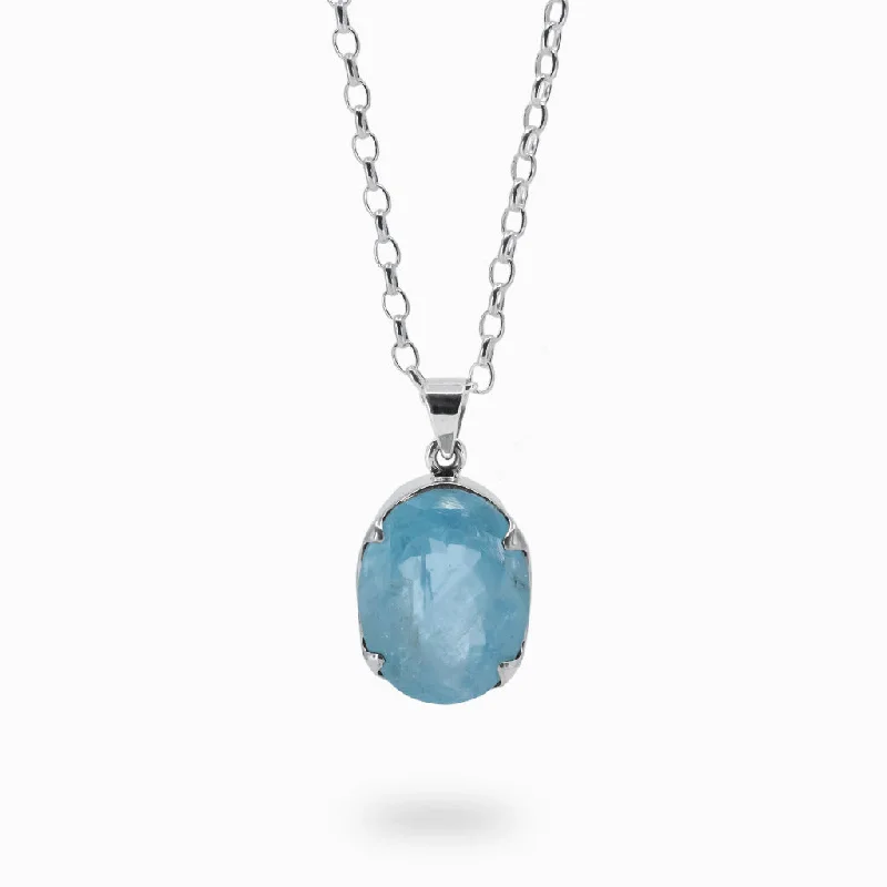 Aquamarine Necklace