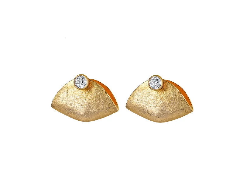 Autumn Leaf Stud Earring