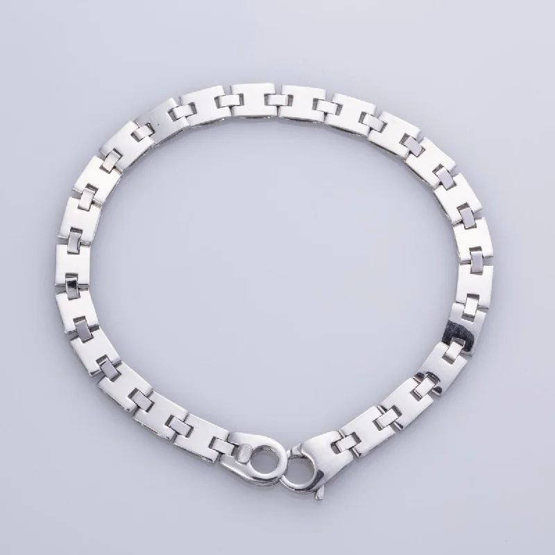 18k White Gold Bracelet | 8.5" |