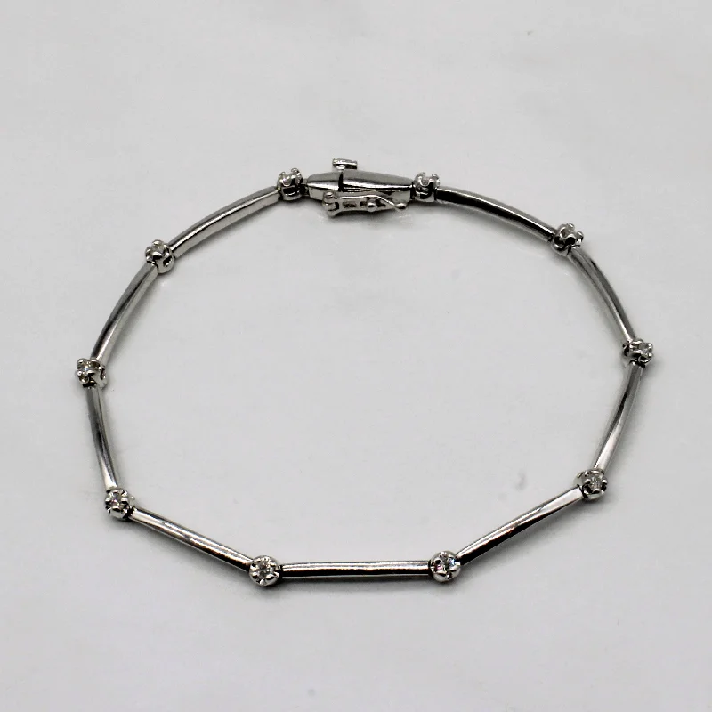 Diamond Bracelet | 0.15ctw | 7" |