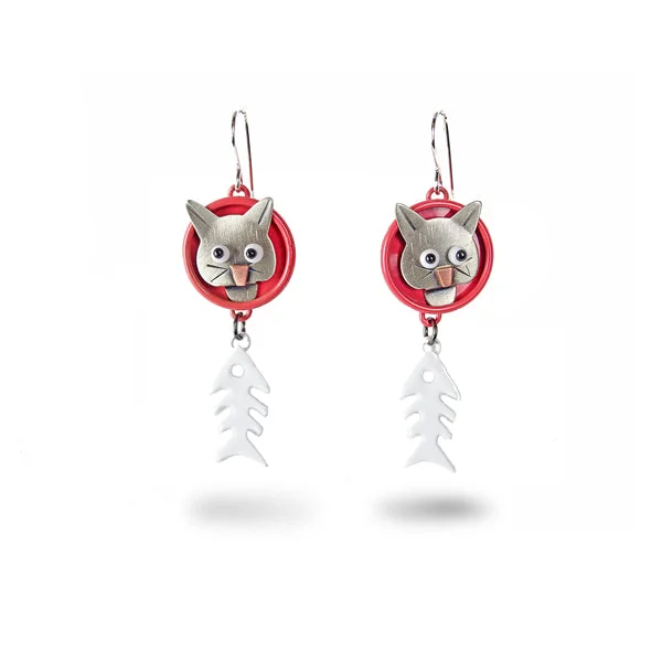 Cat Fish Deluxe Earrings