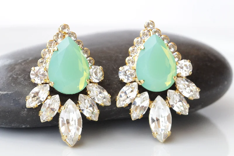 MINT GREEN EARRINGS