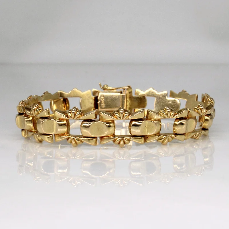 18k Yellow Gold Bracelet | 7.5" |