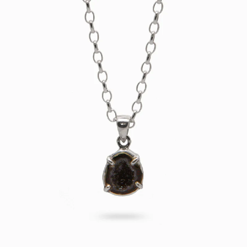 Agate Geode Necklace