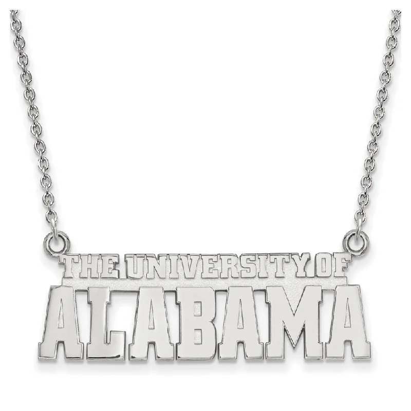 Sterling Silver U. of Alabama Small Necklace