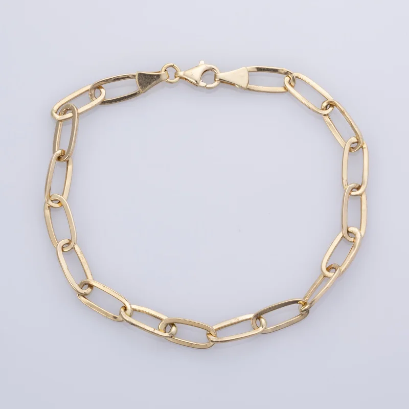 18k Yellow Gold Bracelet  | 7.75" |