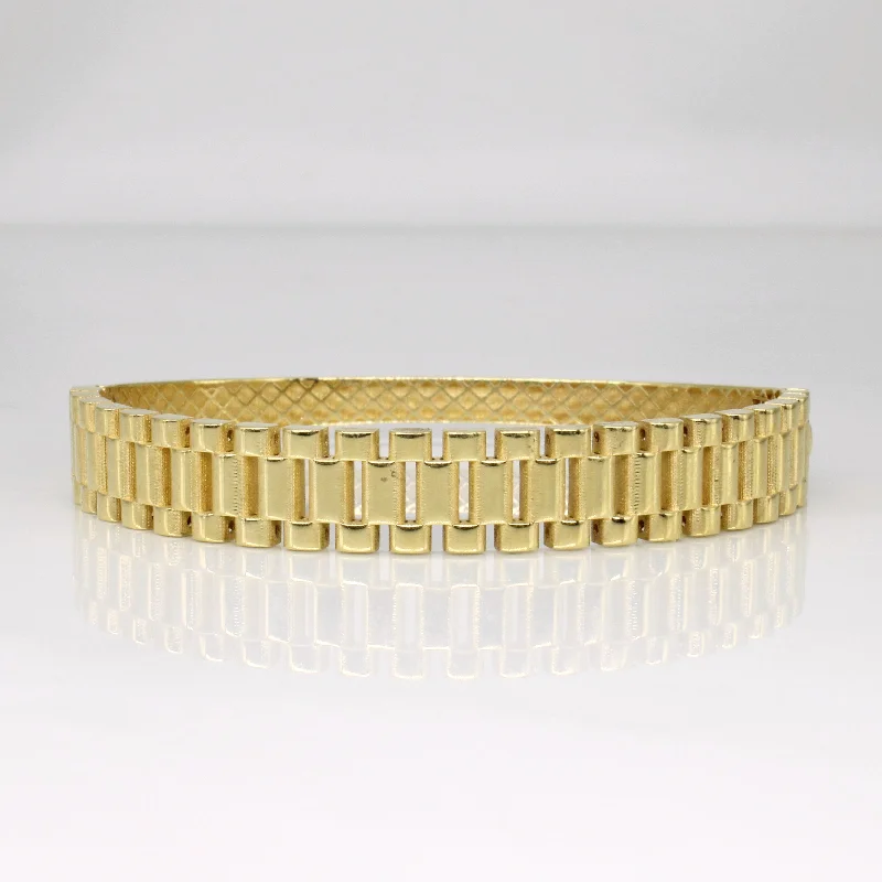 18k Yellow Gold Bracelet | 7" |