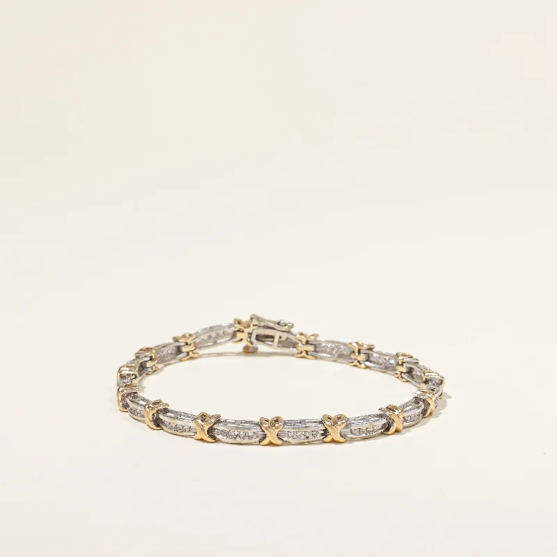 Channel Set Diamond Bracelet | 0.18ctw | 7.25" |