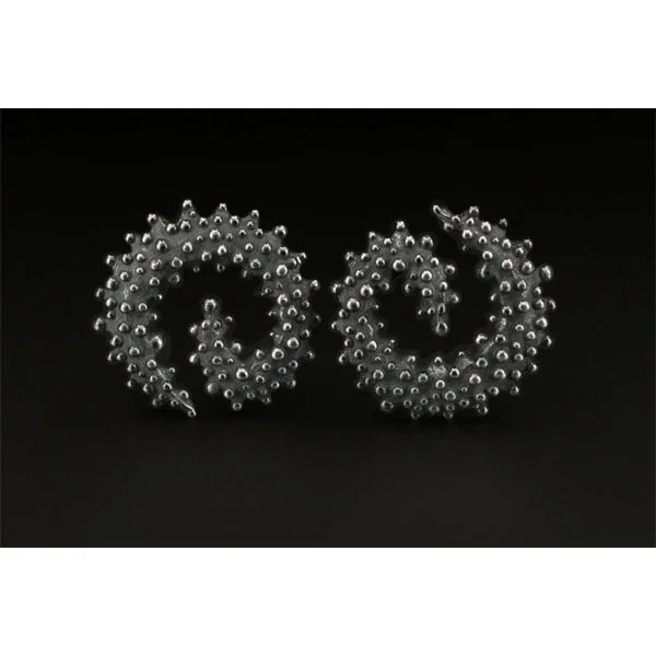 Bumpy Spiral Earring